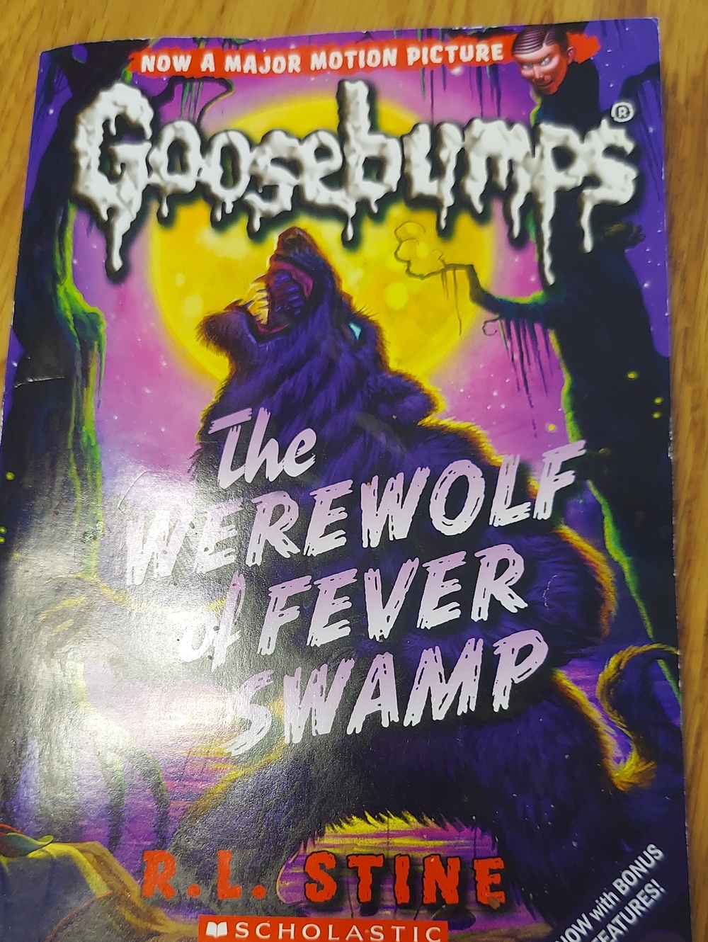 Goosebumps: The Werewolf of Fever Swamp - Purple Cover by Scholastic 1993